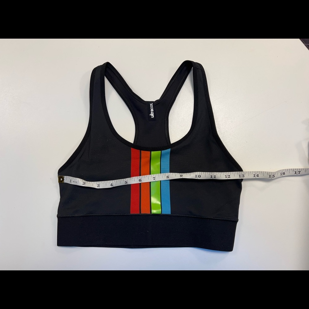 Ultracor stripe bonding terrain bra/bandier in Nero stripe - Picture 4 of 8